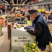 Les prix à la consommation en France ont augmenté de 0,8% au mois de décembre sur un an. (archive)