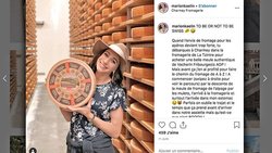 Marion Kaelin, 32 000 followers, est l’une des influenceuses du Vacherin Fribourgeois.