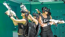 L’engouement pour les jeux en groupe liés à la réalité virtuelle se développe fortement en Asie.