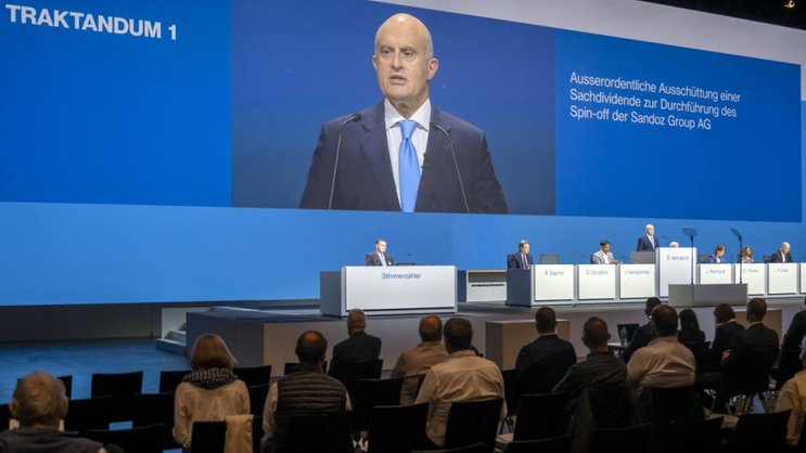 Actuel président de Sandoz et ex-patron de Firmenich, Gilbert Ghostin devrait reprendre la présidence de l'organe de surveillance de SGS à l'issue de l'assemblée générale du 26 mars prochain (archives).